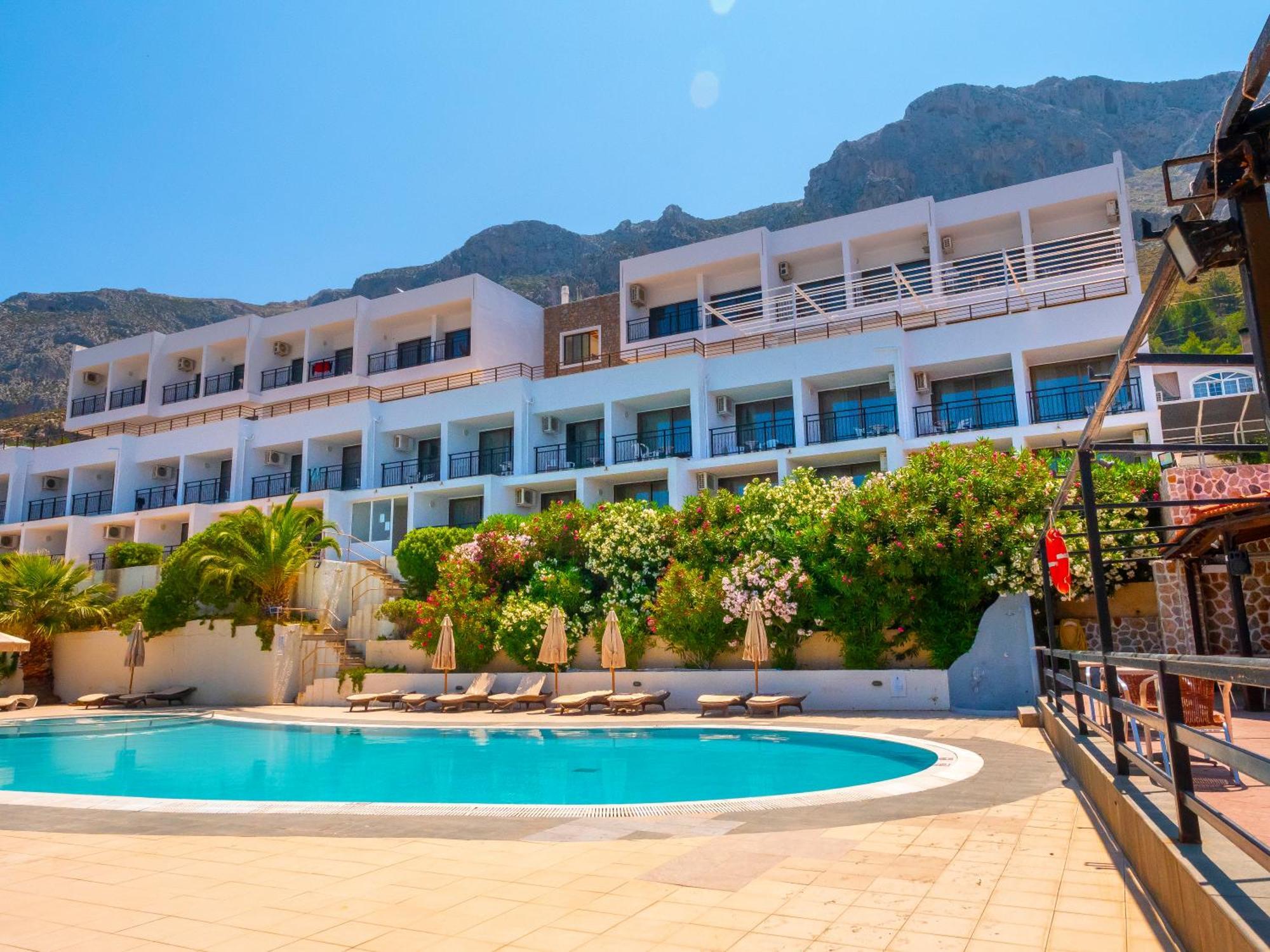 Plaza Hotel Masouri Exterior foto